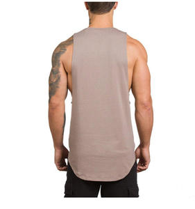 Camiseta sin mangas transpirable para gimnasio de hombre al por mayor, camiseta sin mangas para fitness, camiseta sin mangas para entrenamiento - Product Image 5