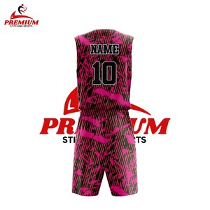 Uniforme de basketball personnalisé 2026 imprimé, grande taille, respirant, antibactérien, protection UV, évacuation de l'humidité, séchage rapide - Product Image 5