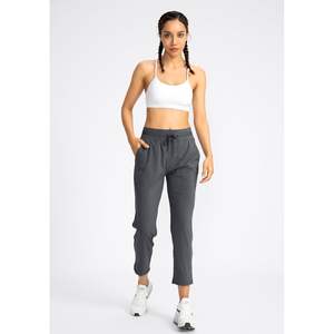 กางเกงกอล์ฟเอวสูงผู้หญิงยืด7/8, กางเกงทำงานกีฬาเดินทางมีกระเป๋า4กระเป๋า2025 - Product Image 2