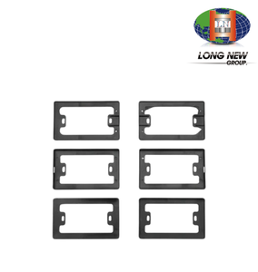 LONGNEW OEM Custom Cable Management Wall <b>Plate</b> | <b>Brush</b> Style Opening - Product Image 1
