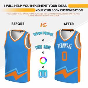 Camisetas de Baloncesto para Adultos al por Mayor, Sublimadas, Transpirables, de Secado Rápido, Uniformes sin Mangas, Tallas Grandes - Product Image 6