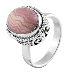 Rings Wholesale Handmade green malachite 925 Silver Jewelry Rings high energy yoga meditation spiritual balance ring - Product Image 5