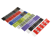 Bracelets d'identification patient jetables personnalisés en papier et vinyle, imprimables, étanches, avec puce NFC 13,56 MHz 1K pour usage médical hospitalier
