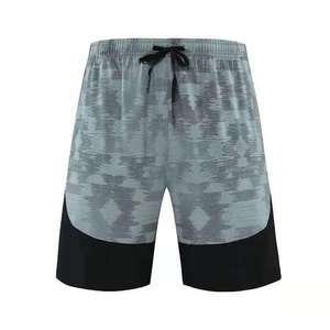 Short de sport uni pour homme, short de jogging, short de bain, short d'été en maille pour homme - Product Image 1