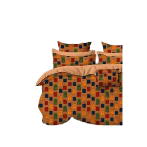 Ensemble de draps de lit 3 pièces en coton de qualité élégante Impression florale solide Style classique Confortable et idéal pour les cadeaux - Product Image 2