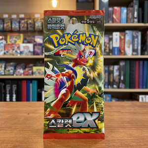 Caja de Sobres Coreana Scarlet ex, Sellada, Juego de Cartas Coleccionables TCG Scarlet Violet, Juego de Batalla, Hobby, Cartas Raras Sin Abrir, Venta al Por Mayor - Product Image 3