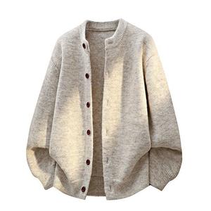 Cardigan pour homme 100% coton, tricoté de haute qualité, tricot sur mesure, qualité supérieure, cardigan tricoté sur mesure pour homme - Product Image 1
