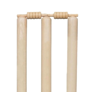 Ensemble de piquets de cricket haut de gamme en bois de frêne, piquets durables pour les sports professionnels et les académies de cricket - Product Image 2