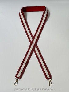 Correa Go Pokes Hecha a Mano con Cuentas, Duradera y a la Moda, para Hombro o Bandolera, Asa Personalizada para Bolso, Bordado con Cuentas de Semillas, PR EXPORTS - Product Image 5