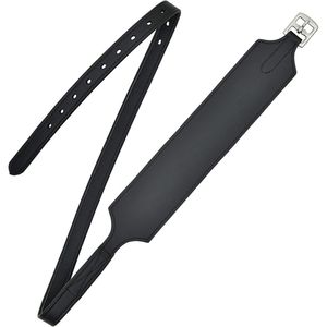 Estribos de Cuero Genuino con Refuerzo de Nailon y Hebillas de Acero Inoxidable para Equipo de Equitación Inglesa - Product Image 1