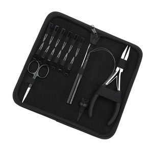 Professional Salon Hair Extension <b>Tool</b> <b>Kit</b> Flat Crimping Plier Hair Pulling Loop <b>Tool</b> Hair Hook <b>Mini</b> Scissor Clips - Product Image 5