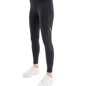 Leggings de cuero de cintura media para mujer, con bordado personalizado, antiarrugas, estampado animal, corte de bota, de secado rápido, ideales para gimnasio. - Product Image 1
