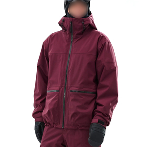 Premium Quality Waterproof & Windproof Heavy Duty Winter Wear Breathable Adult Wear Zipper Insulated Multi-Panel Ski Jacket - Product Image 1