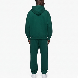 Conjunto de Sudadera con Capucha y Pantalones Anchos de Algodón 100% de Primera Calidad, Personalizados, de Talla Grande, para Hombre - Product Image 2