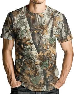 Camisa de Pesca para Hombre al por Mayor con Estampado Digital Frontal, de Poliéster de Secado Rápido, Protección UV, para Deportes al Aire Libre y Alto Rendimiento - Product Image 5