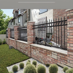 Panel de Cerca de Hierro Forjado Premium, Cerca Decorativa de Hierro, Cercas Metálicas Personalizadas para Casas de Lujo, Villas, Estancias y Jardines - Product Image 2