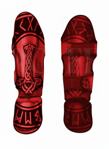 Nouvelles protections tibiales Muay Thai 2026, design dernier cri, sur mesure, pour entraînement de kickboxing, boxe, MMA et arts martiaux - Product Image 3