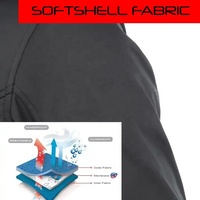 Chaqueta de Motociclismo Softshell con Aislamiento Térmico, Diseño Impermeable de Alto Rendimiento para Hombre, con MOQ Bajo