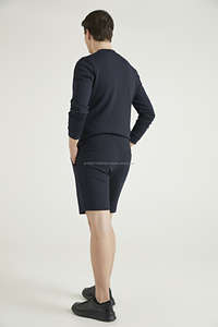 2024 mode hommes Fitness Sweat Shorts 100% coton tissu éponge français avec poches latérales multicolores Logo personnalisé taille XS - Product Image 6