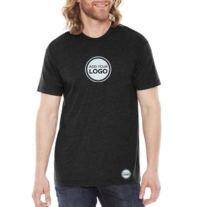 60/40 Combed <b>Ring</b>-spun Cotton/Polyester 32 Singles Next Level CVC T Shirt 6210 (DTG PRINTED) Crewneck T Shirt - Product Image 2