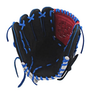 2026 Black <b>Baseball</b> <b>Gloves</b> and Red Basket Web Outfielder <b>Gloves</b> Custom-made Professional Pitcher's Softball <b>Glove</b> - Product Image 1