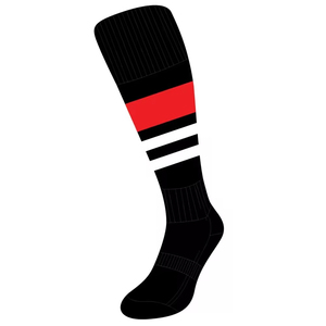 Low MOQ Custom Design with logo <b>Knee</b> <b>Length</b> Horse Riding Equestrian <b>Socks</b> 100% Cotton Horse Riding Equestrian <b>Socks</b> - Product Image 2