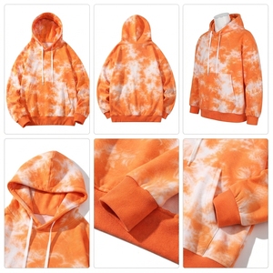 Sudadera con Capucha Tie Dye para Hombre y Mujer, Sudadera Gruesa con Capucha, Marca Privada - Product Image 4