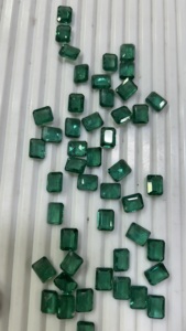 Esmeralda Cultivada en Laboratorio, Corte Cojín, Forma Cuadrada, Gema Suelta, Joyería Fina, Trimurti Gems Rajasthan, Precio al por Mayor, Proveedor a Granel - Product Image 3