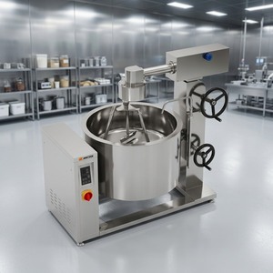Chaudière à vapeur rotative à induction Amicook 380V/440V, modèle fiable à induction, pour braiser, rotative, hygiénique, robuste, pour la restauration - Product Image 1