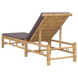 Grand transat gris foncé en bambou 100% polyester - Product Image 6