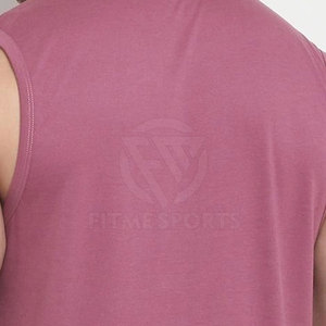 เสื้อกล้ามฟิตเนสผู้ชาย FITME SPORTS คุณภาพพรีเมียม ขายดี ระบายอากาศได้ดี แห้งเร็ว คอกลม สวมใส่สบาย ผ้าโพลีเอสเตอร์/คอตตอน ทรงหลวม เหมาะสำหรับออกกำลังกาย - Product Image 5