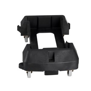 Carrello Sottile per Bidoni con 4 Ruote Bloccabili, Capacità di Carico 90 kg, per Contenitori da 60/85 Litri, Base a Rulli Resistente - Product Image 5
