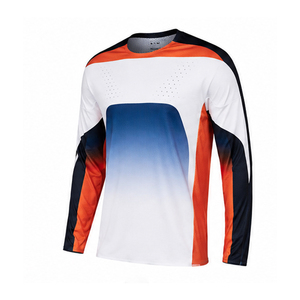 Jersey de Motocross de Microfibra de Poliéster de Alta Calidad, Talla Grande, Secado Rápido, Diseño Personalizado, Sublimación de Color, Talla XL - Product Image 2