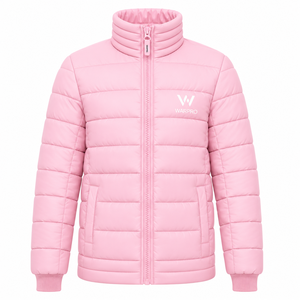 WARPRO INDUSTRY High Quality Mens Puffer Jacket Warm Winter Outerwear Stand Collar Windproof Breathable Hooded Full Zip - Product Image 1