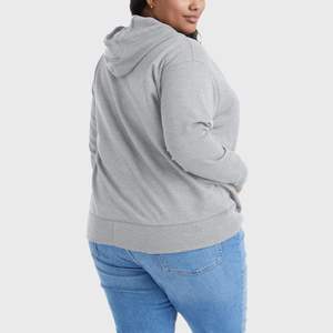 Sudadera con capucha personalizada para mujer, con cremallera completa, manga larga, estampada, transpirable, para invierno, venta al por mayor OEM - Product Image 4