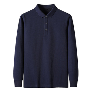 Vêtements pour hommes Nouvelle mode Polo en coton et polyester pour hommes Col montant Polo à manches courtes de haute qualité - Product Image 2
