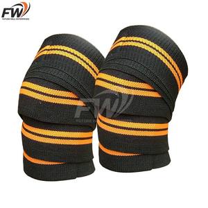 Rodillera de Levantamiento de Pesas OEM de Bajo Precio con Diseño de Logotipo Personalizado, Transpirable, Antideslizante, Protección Avanzada, Cierre de Gancho y Bucle, Premium - Product Image 2