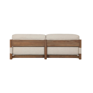 Canapé de salon extérieur en teck moderne, mobilier de luxe pour villas, hôtels et piscines - Product Image 2