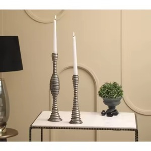 Portavelas Decorativo de Metal Navideño con Elegante Diseño Festivo para Decoración de Mesa y Estantes - Product Image 6