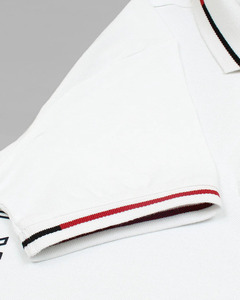Polo de sport exclusif pour hommes - Noir et blanc - Product Image 5