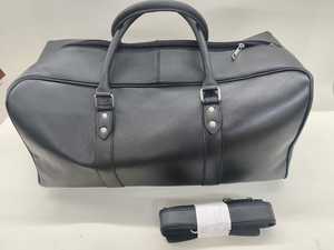 Sac de voyage unisexe vintage en cuir véritable de luxe, imperméable, léger, grand format, pour le week-end, personnalisable - Product Image 6