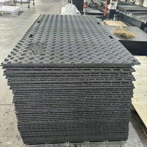 แผ่นปูพื้นแบบชั่วคราว4x8 HDPE สำหรับปูทางถนนแผ่นปูพื้นสำหรับอุปกรณ์หนัก - Product Image 5