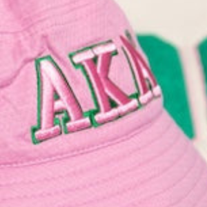 Green Bucket <b>Hat</b> <b>Women</b> Embroidered Greek Letter Fisherman Cap Wide Brim <b>Sun</b> Protection Casual Outdoor Fashion Headwear - Product Image 5
