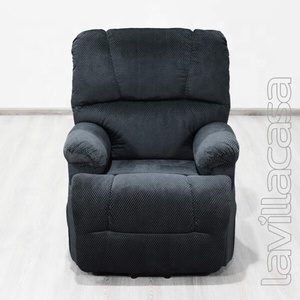 Custom Heavy Duty Metal Base Breathable Electric Power Fabric <b>Recliner</b> Lift Chair with Remote Control - Product Image 3