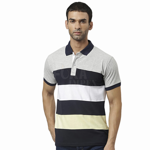 OEM secado rápido algodón 2024 hombres Polo camisetas al por mayor de manga corta con logotipo personalizado ropa de fitness marca para los deportes - Product Image 1