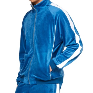 ชุดวอร์มผ้ากำมะหยี่สำหรับผู้ชายไซส์ใหญ่น้ำหนักเบาออกแบบโลโก้ได้ตามต้องการเสื้อผ้าแบบหนา - Product Image 2