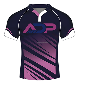 Maillot d'équipe de Rugby de haute qualité Sublimation respirant hommes ensemble d'uniformes de Rugby chemise de Rugby sublimée personnalisée maillot et shorts - Product Image 3
