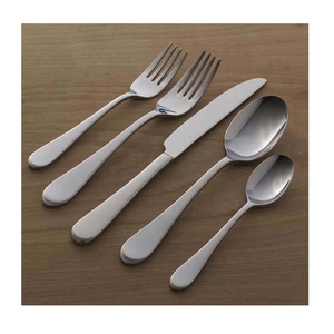 Juego de Cubiertos Reutilizables de Acero Inoxidable para Eventos al Aire Libre, Restaurantes y Regreso a Clases, con Cuchillos, Cucharas y Tenedores de Mango Largo - Product Image 3
