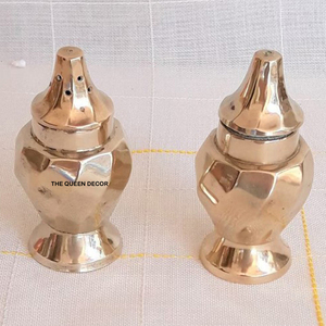 Juego de Salero y Pimentero Decorativo de Cobre de Diseño Nuevo, de Primera Calidad, para el Hogar, a Bajo Precio y Más Vendido - Product Image 1