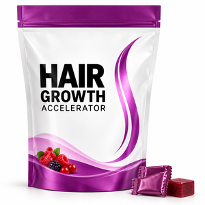 Gomitas Masticables para el Crecimiento del Cabello de Marca Privada OEM, 60 Unidades, Suplemento para la Salud, Fórmula Personalizada, Logotipo Personalizado - Product Image 1